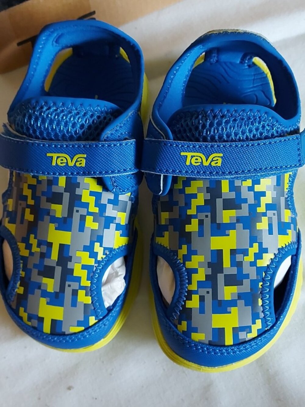 TEVA Tidepool Toddler Sandals size 10 with Closed-Toe New in Box